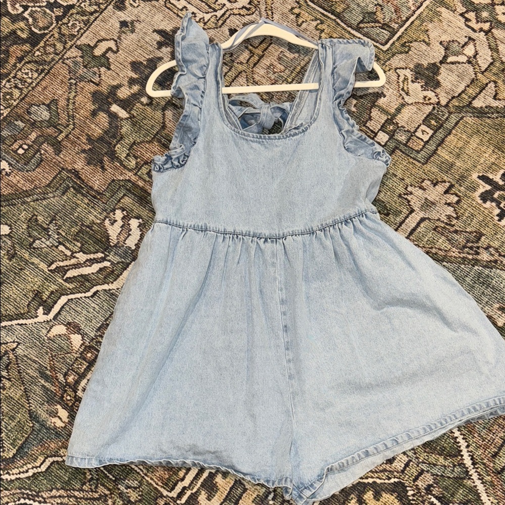 Denim Romper 💕